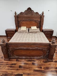 Chinioti Double Bed Set For Sale