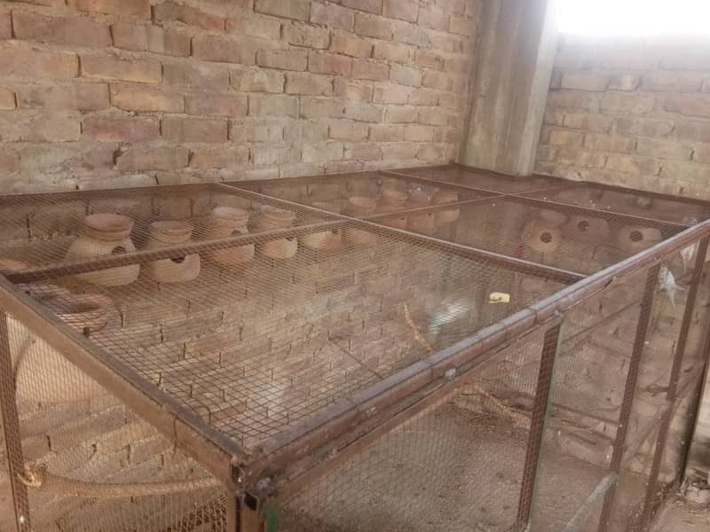 IRON CAGE WITH 16 HANDI FOR SALE 5