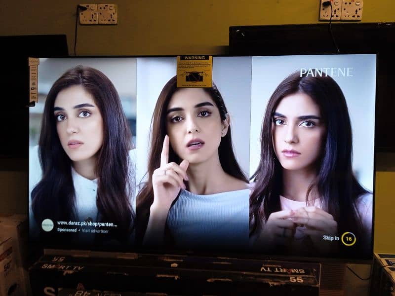 VIDAA SMART LED TV WITH WARRANTY 50 55 65 INCHES 7