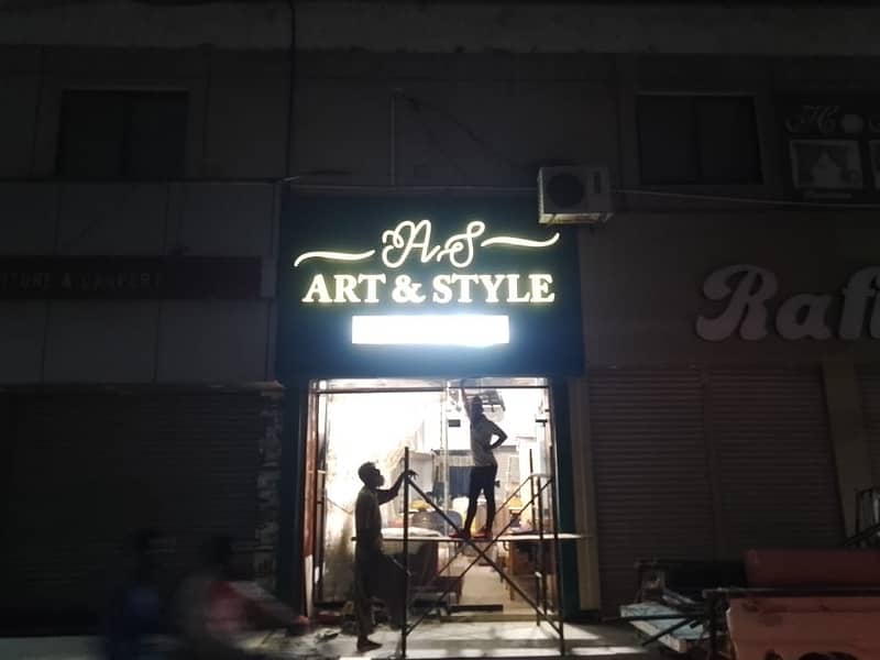 Signboard Experts  | 3d sign | Neon led sign board | panaflex 16