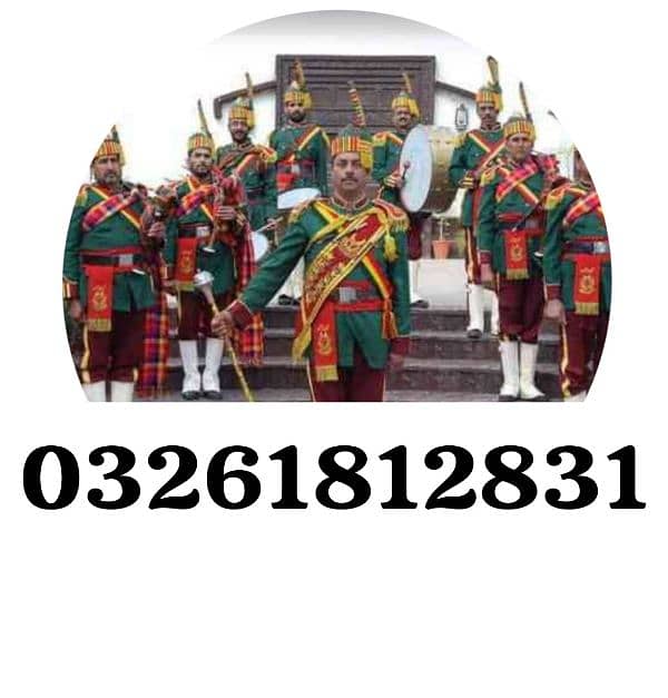 Fauji Band, Weddings Band Baja, Events, Dhol services, Fauji Pipe 1