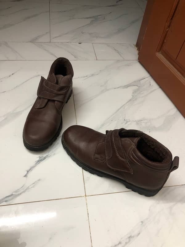 Leather warm  shoes 2