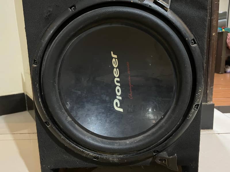 Pioneer subwoofer 12 inch 310 D4 100% Japanese car woofer speaker 1