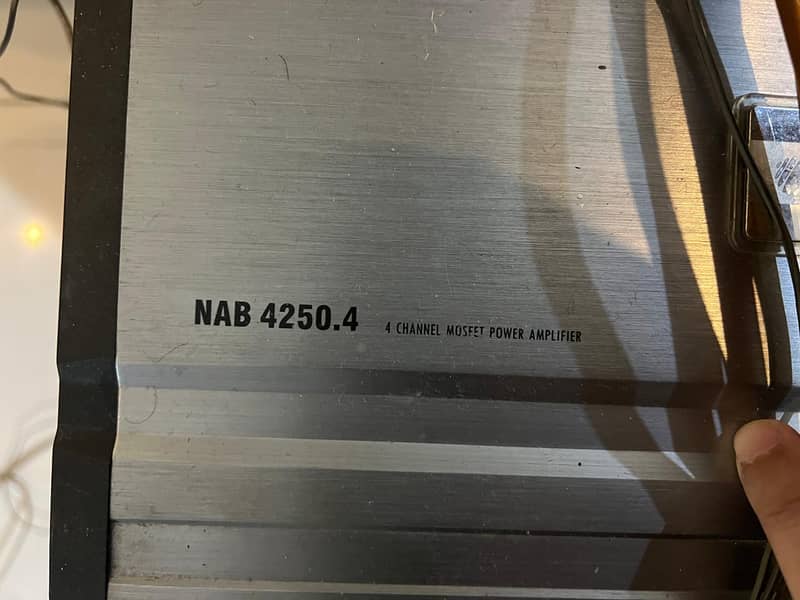 Audio Bank 4 channel amplifier NAB 4250.4 100% Japanese car amp 2