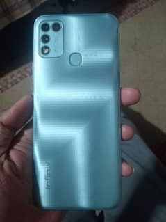 Infinix hot 10 play with box 10 by 9 condition all ok