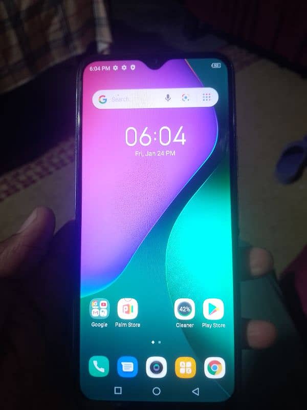 Infinix hot 10 play with box 10 by 9 condition all ok 3