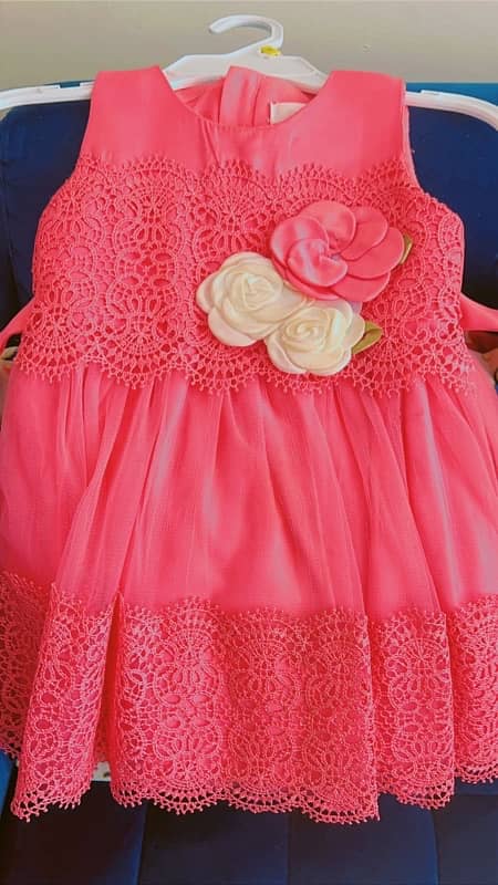 beautiful net frock for girls 3