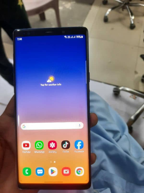 Samsung note 9 dual sim official approve 6