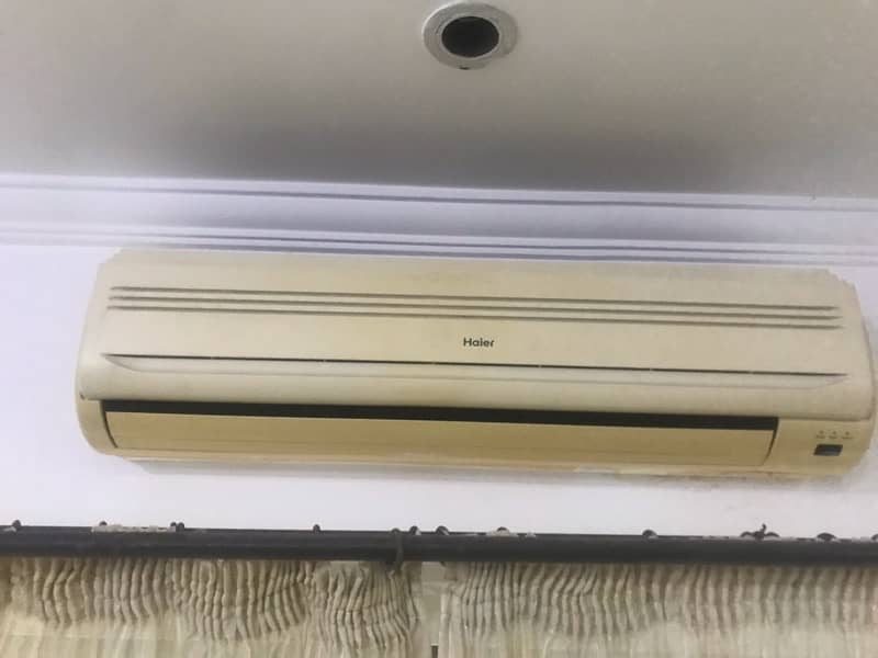 Two 1.5 split ac and one 1 ton Haier split acs 1