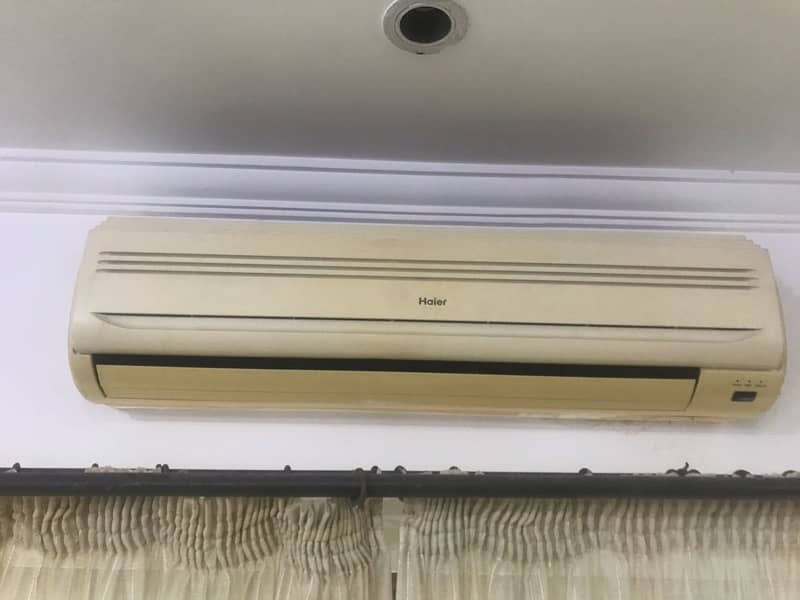 Two 1.5 split ac and one 1 ton Haier split acs 2