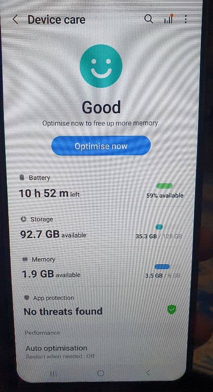 samsung A51 in best condition 6/128 7