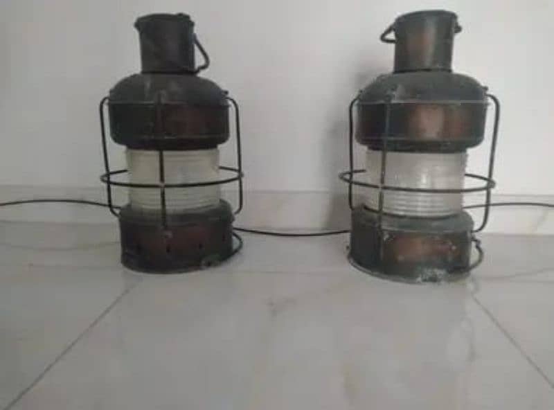 antique  ship lamp 8