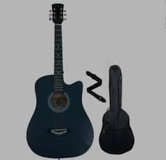 Black guitar with free bag