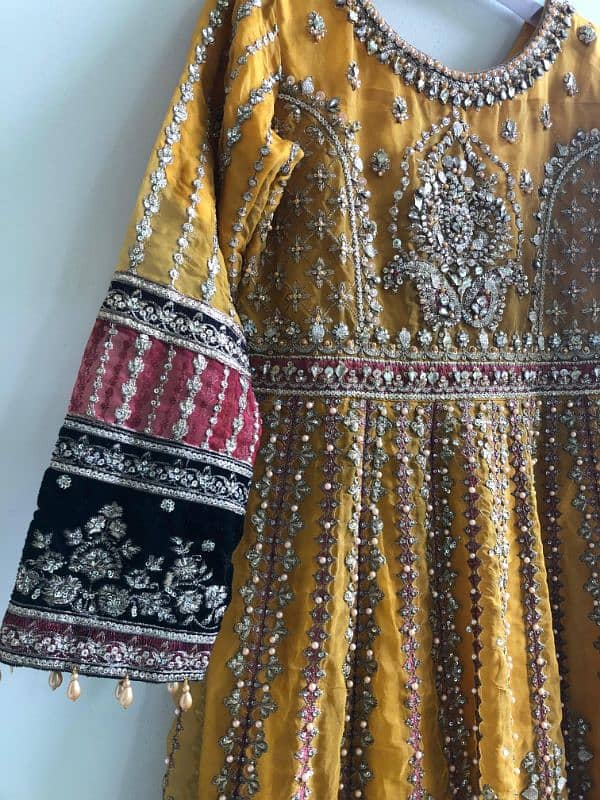 Mehndi dress by diara couture original 2