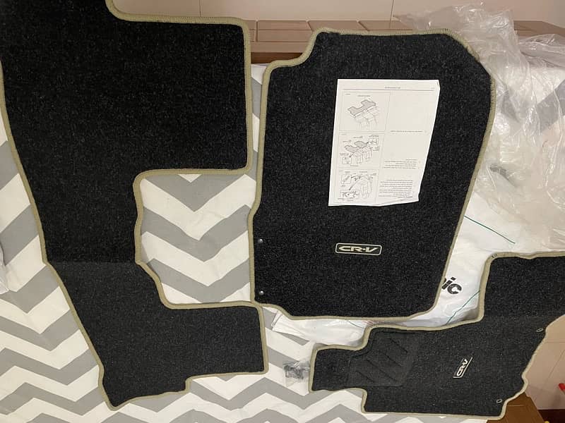 Honda Car mat - Genuine Imported, Quality Carpet layer 3