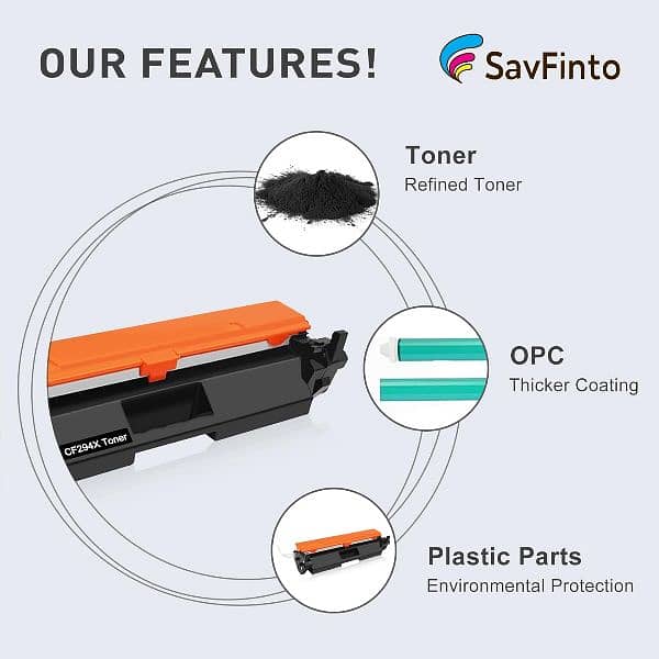 SavFinto 94X Toner Replacement for HP CF294X CF294A 94A 0314-5365002 1