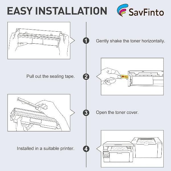 SavFinto 94X Toner Replacement for HP CF294X CF294A 94A 0314-5365002 3