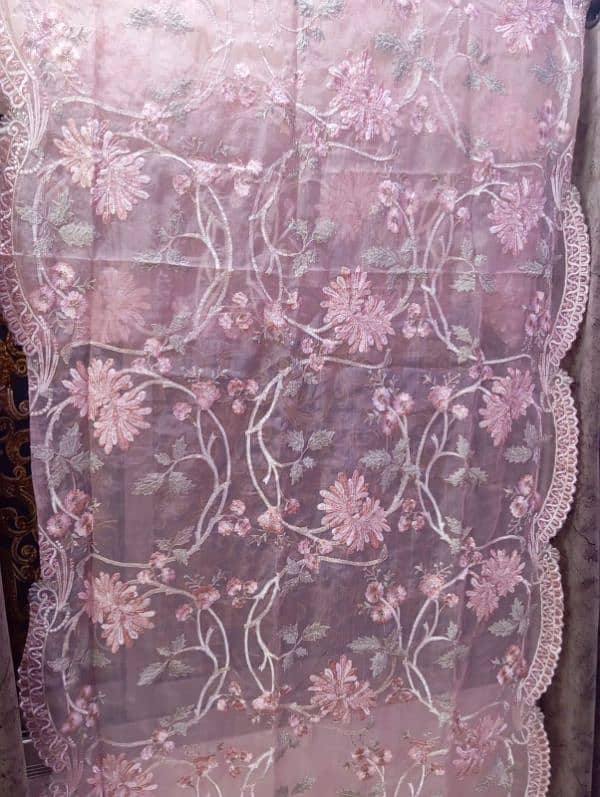 pure shiffon embroidery dress 3