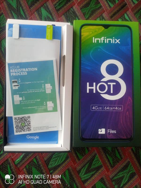 Infinix Hot 8 6gb Ram 64 gb storage 1