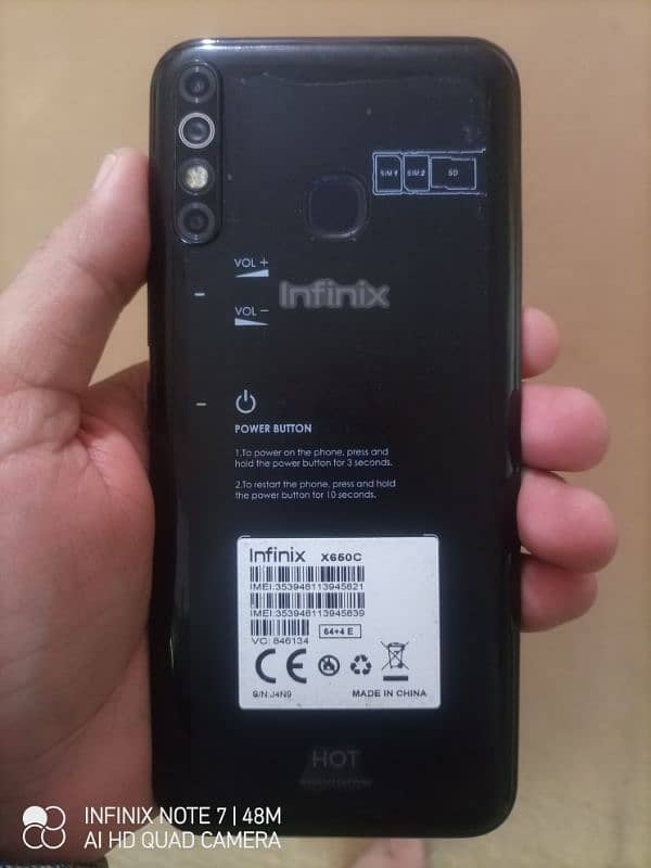 Infinix Hot 8 6gb Ram 64 gb storage 5