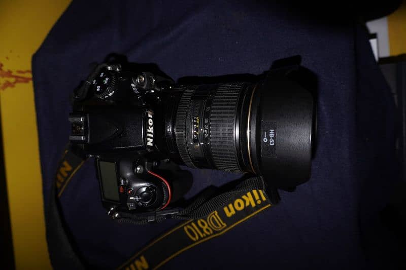 Nikon D810 camera with lens 24-120 5