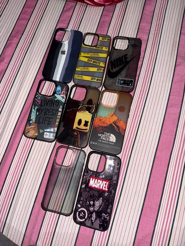 Iphone 14 Pro Max + 15 pro cases 1