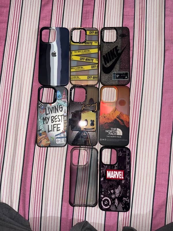 Iphone 14 Pro Max + 15 pro cases 2