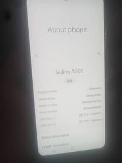 Samsung a30S