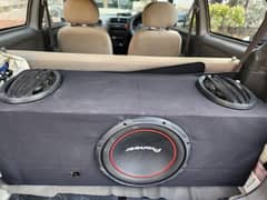 Car buffer pioneer with pioneer speakers and rock mars apm RM-A 4900