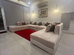 8 seater U SHAPED SOFA with free cushions