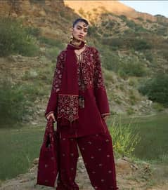 jugnu lahore AW’24 collection , article name : ROSSO