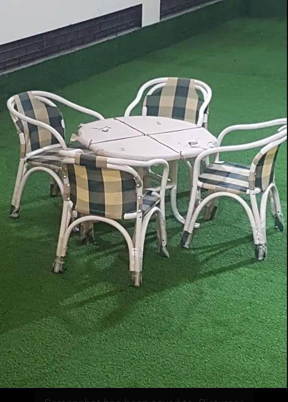 Garden chairs/rattan sofa sets/dining tables/UPVC outdoor furniture 5