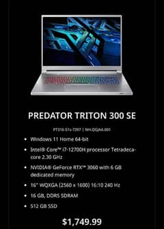 prediator triton 300se