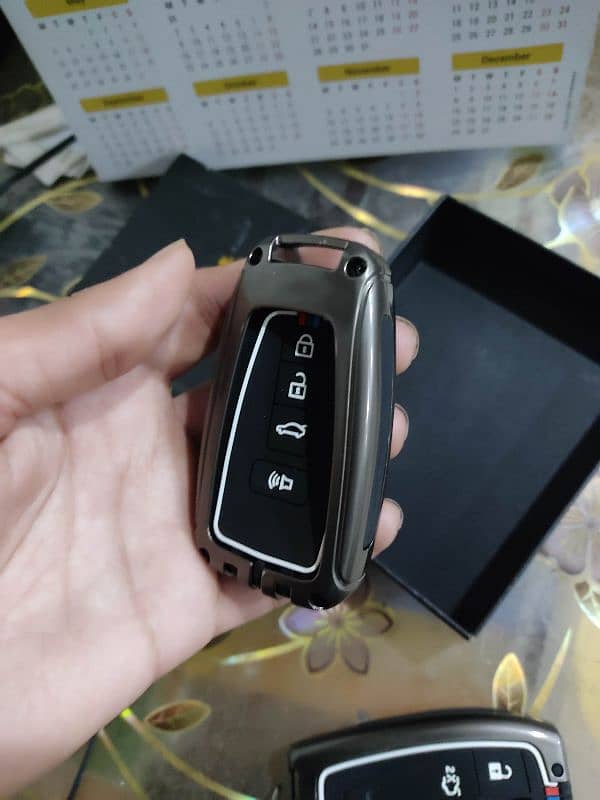 land cruiser premium metal key cover 2