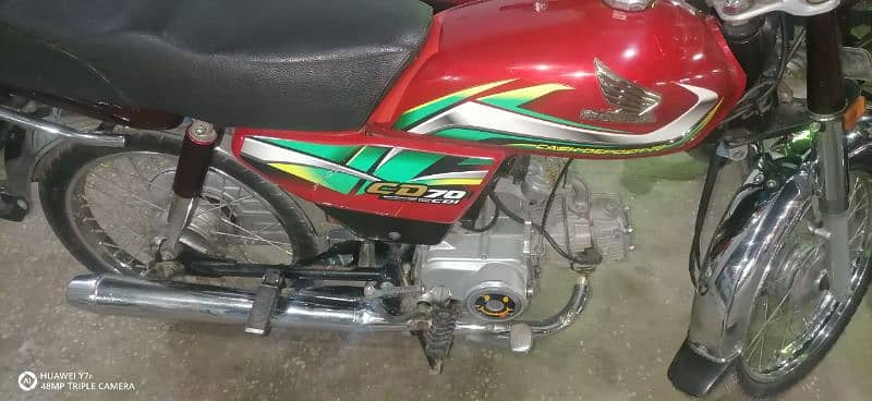 Honda CD 70 Golden Number 0