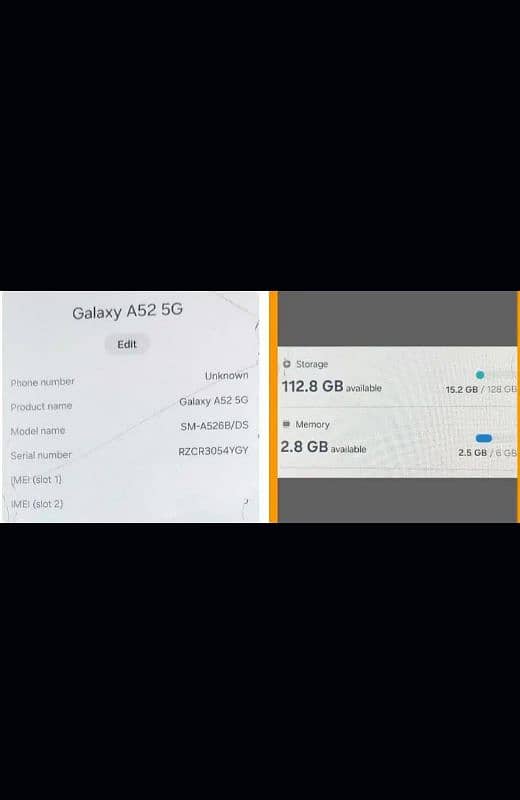 samsung galaxy A52 dual sim  official pta condition 10/10 7