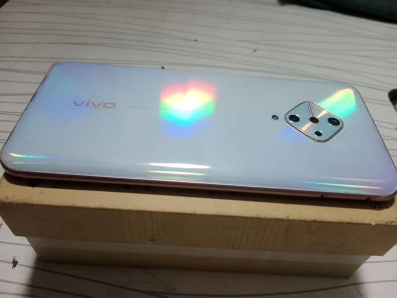 vivo S1 pro mobile only 4/128 dual Sim front finger 2