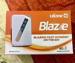 Brand New Ufone Blaze Wfi (Unlocked for all networks)