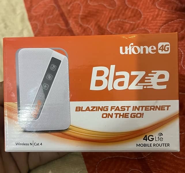 Brand New Ufone Blaze Wfi (Unlocked for all networks) 1