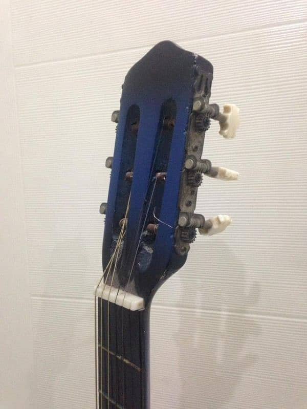 Full sized Blue Coloured Guitar 6