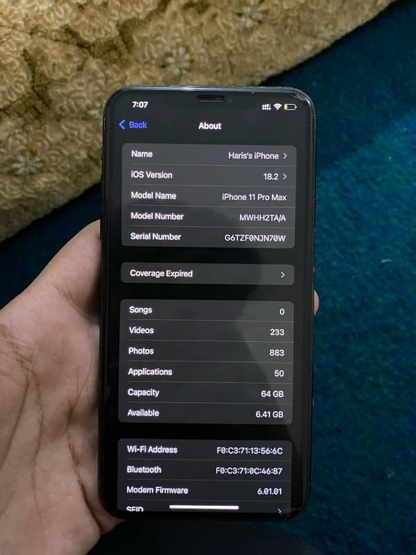 iphone 11 pro max pta approved 64 gb 5