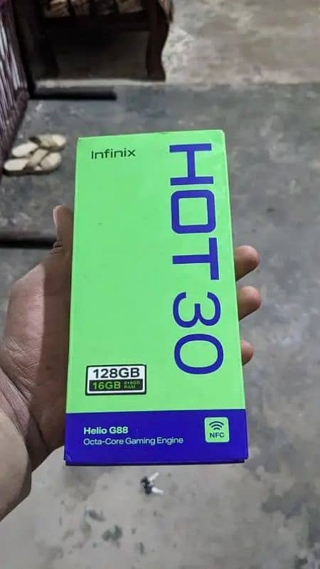 infinix hot 30 8+8=128 daba charging sath mobile number 03265115775 11