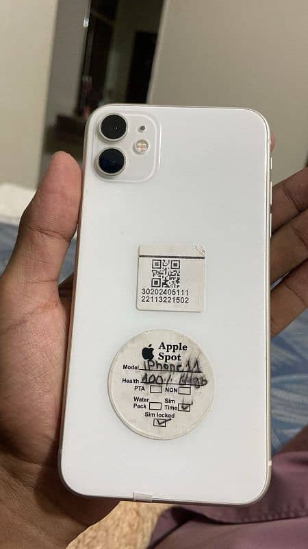 iPhone 11 (NON PTA) For Sale 10/10 Contact Only: 03256248432 5