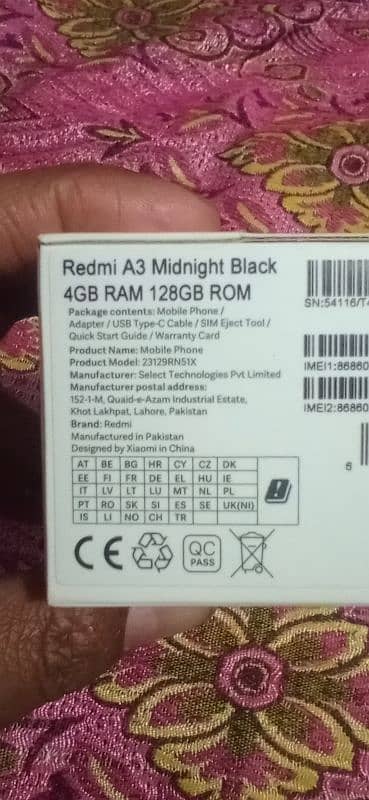 Redmi A3 4-128gb 4