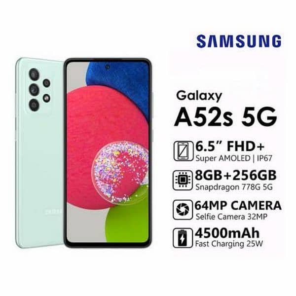 Samsung A52s 5G      8+8/256 1