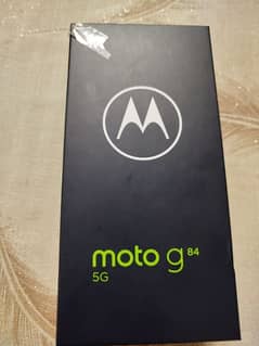 Moto g84 5G 12/256 non pta with box