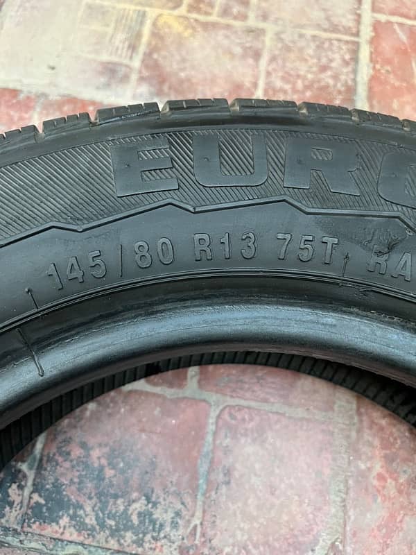 EURO Tyres 13 Inch 145/80/R13 8