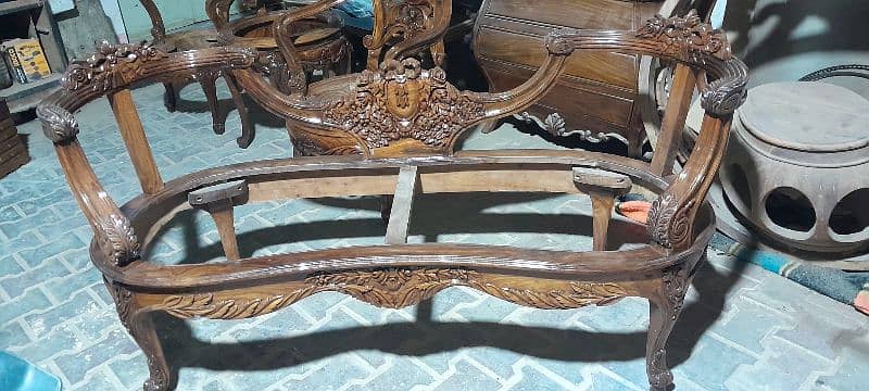 antique 2 seater dewaan 1