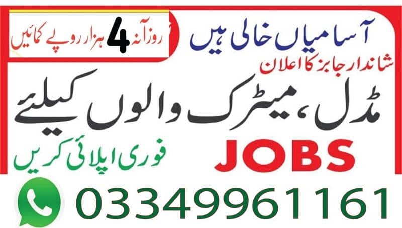 Online Job/Data Entry/Typing/Assignments/Ad Posting/Part Time 0