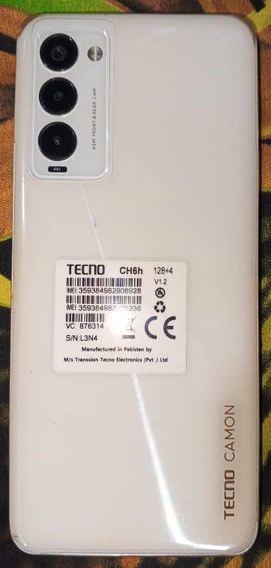 Mobile Tecno Camon 18t, 18p 3